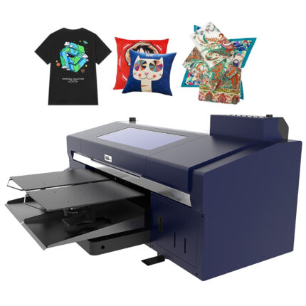 DTG Printing Machine with Double Sided Capability and Light Oil Ink