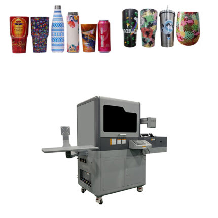 Factory Supply High Speed 360 Rotary UV Printer Mass Production Water Bottle